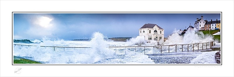2020-038CP Stormy seas at The Arcadia East Bay Portrush - Co. Antrim
