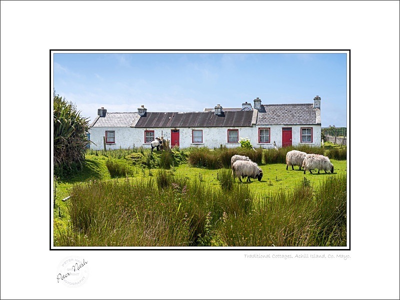 01 9x12 2021-507C traditional Cottages Achill Island Co Mayo - Mayo