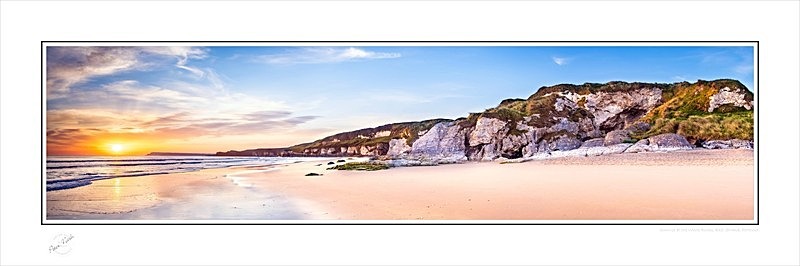 2020-145CP Sunrise at the White Rocks East Strand Portrush - Co. Antrim
