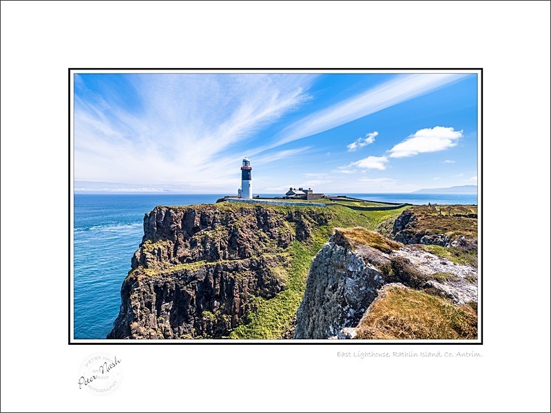 01 9x12 2021-129C East Lighthouse Rathlin Island Co Antrim - Co. Antrim