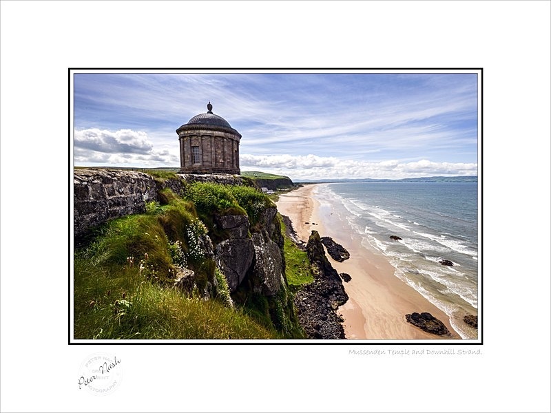 2014-074C Mussenden Temple and Downhill Strand - Co. Derry/Londonderry