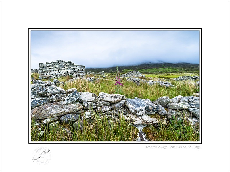 01 9x12 2021-444C Deserted Village Achill Island Co Mayo - Mayo