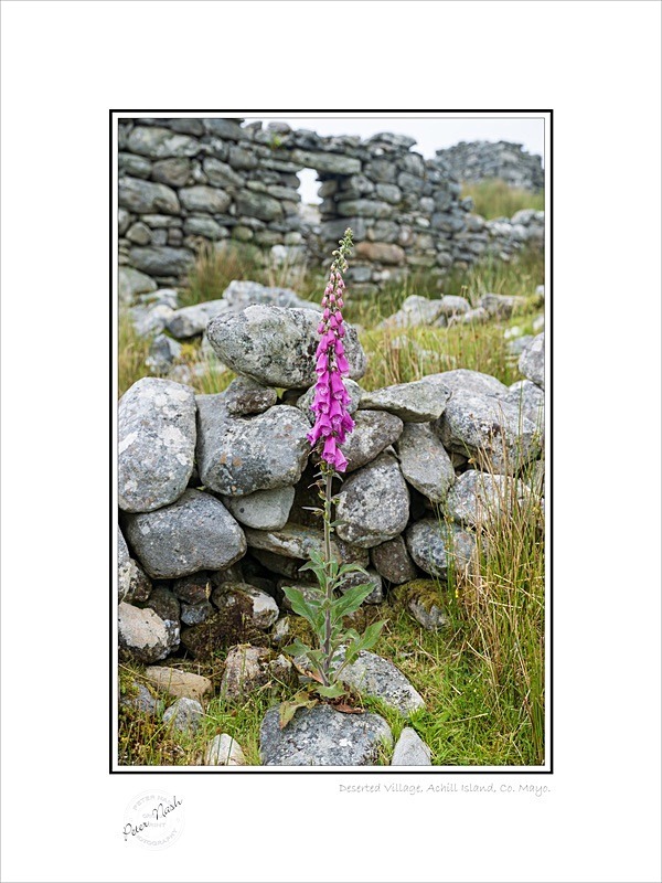 01 9x12 2021-479C Deserted Village Achill Island Co Mayo - Mayo