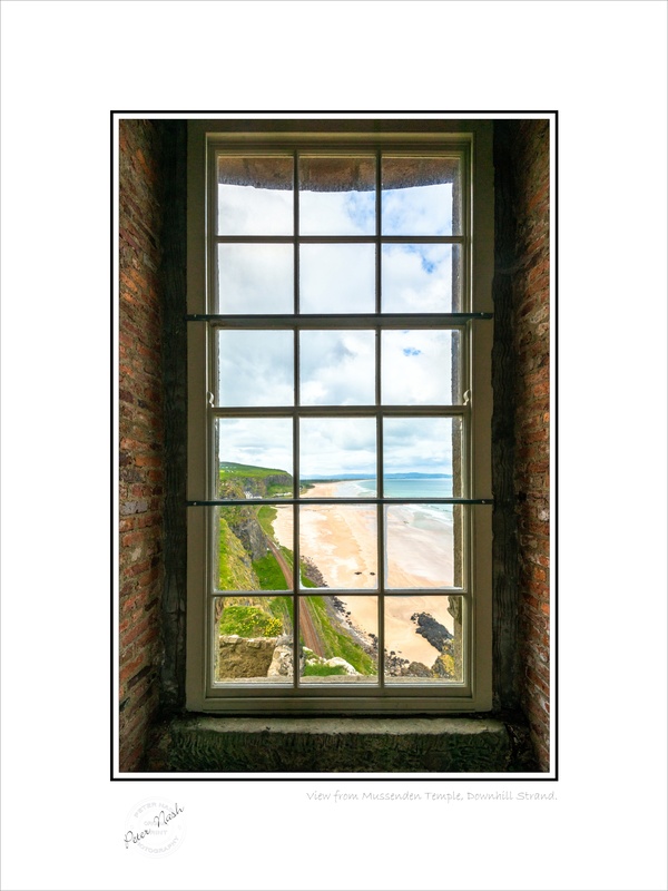 2017-033C View from Mussenden Temple Downhill Strand - Co. Derry/Londonderry