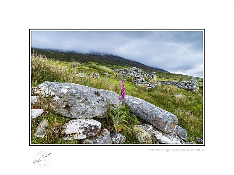 01 9x12 2021-456C Deserted Village Achill Island Co Mayo - Mayo