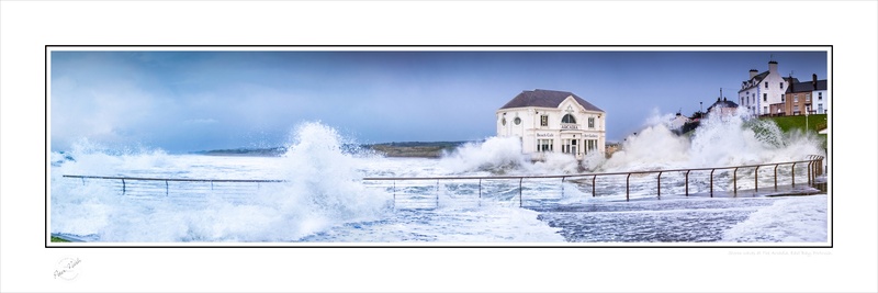 2020-038CP Stormy seas at The Arcadia East Bay Portrush - Co. Antrim