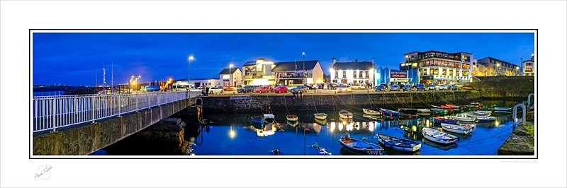 2019-546CP Portrush Harbour at Dusk - Co. Antrim