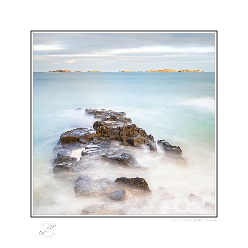 2013-043CS Skerries Islands East Bay Portrush - Square Format