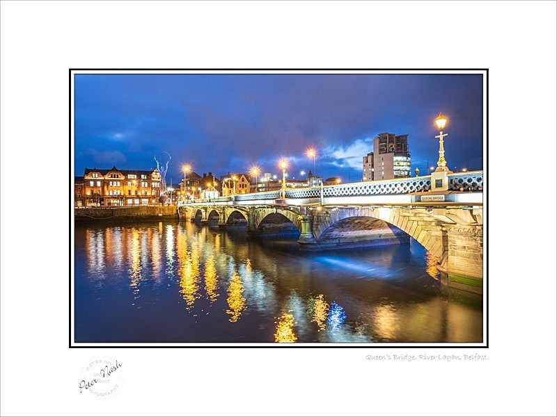 2020-031C Queens Bridge River Lagan Belfast - Co. Antrim