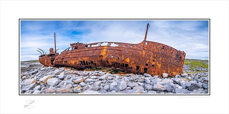 03 12x24 2021-562Cp The Plassey Ship wreck Inis Oirr Co Galway - Galway