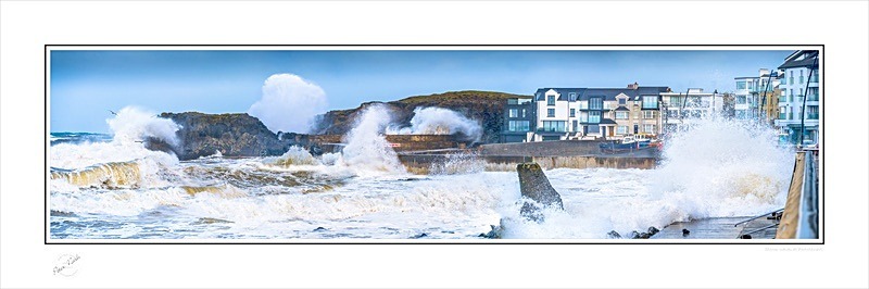 02 8x24 2022-004CP Storm waves at Portstewart - Co. Derry/Londonderry