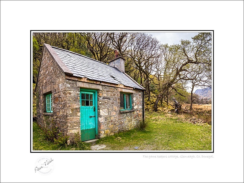 01 9x12 2022-127C The game keepers cottage Glenveagh Co Donegal - Donegal