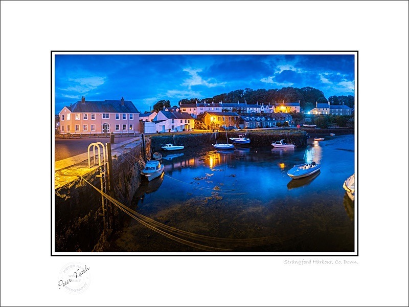 01 9x12 2020-399Cp Strangford Harbour Co Down - Down