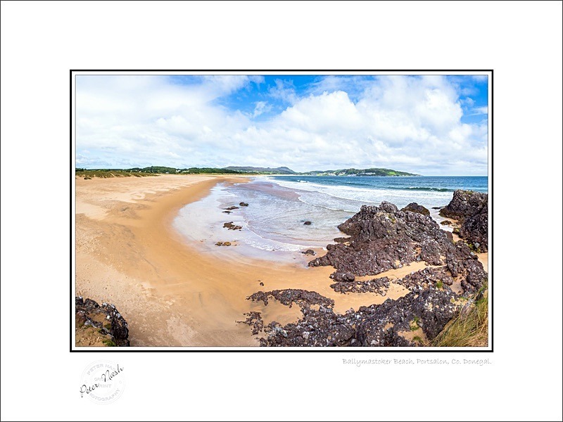 01 9x12 2020-415Cp Ballymastoker Beach Portsalon Co Donegal - Donegal