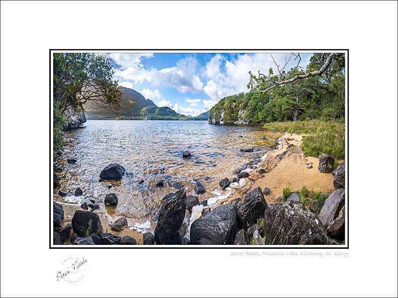 01 9x12 2021-403Cp Secret Beach Muckross Lake Killarney Co Kerry - Kerry