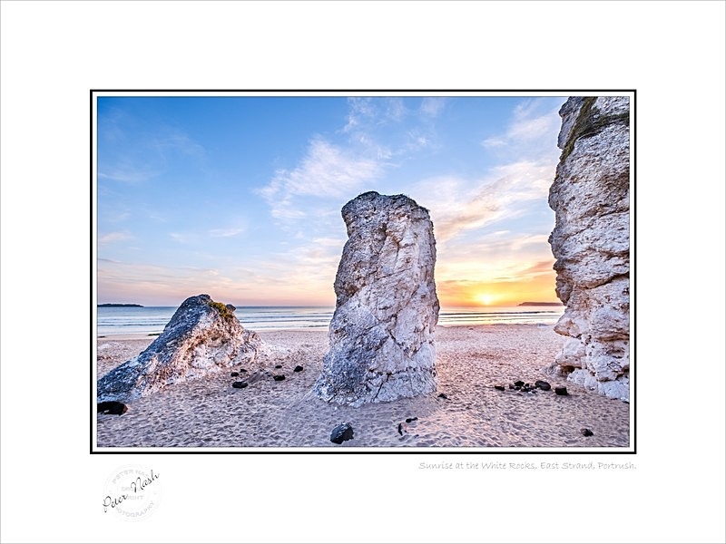 2020-158C Sunrise at the White Rocks East Strand Portrush - Co. Antrim