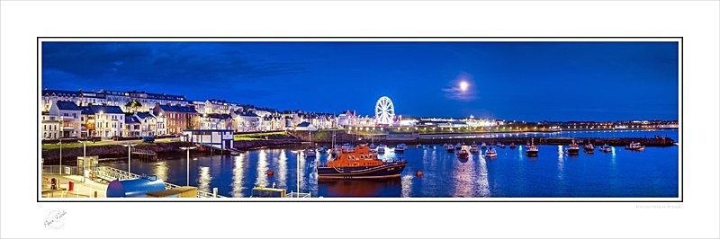 2019-624CP Portrush Harbour at Dusk - Co. Antrim
