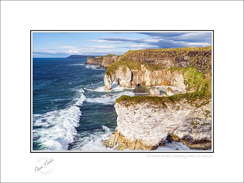 01 9x12 2021-017C The White Rocks Causeway Coast Co Antrim - Co. Antrim