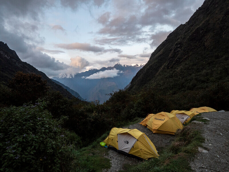 Inca Trail 2nd Night - Peru