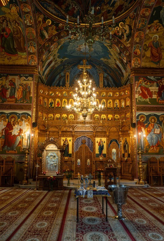 Christening Neamt Monastery - Romania