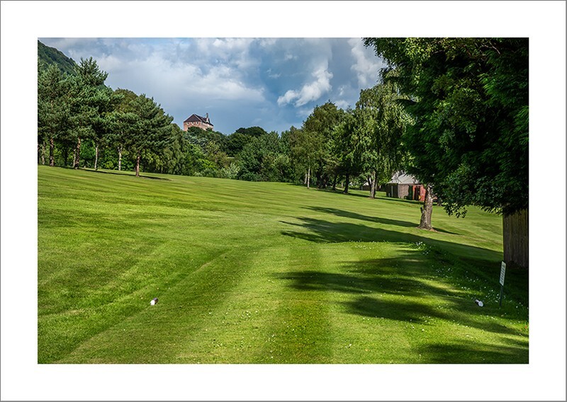 6th Longbank 326 yard par 4 - Alva Golf course
