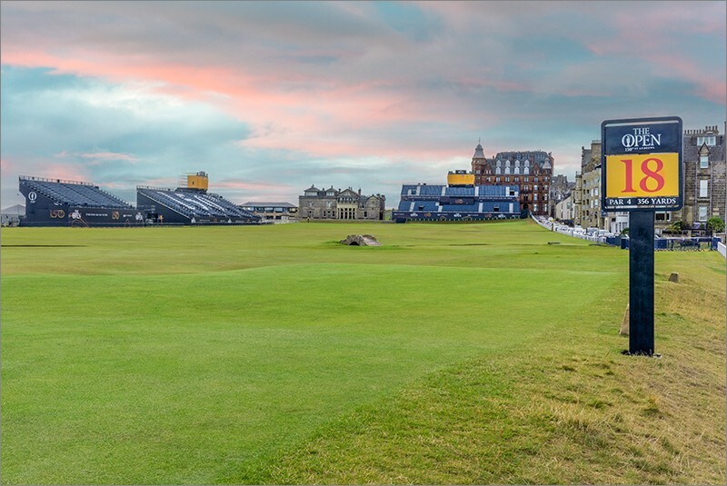 18th on the Old Course St Andrews - St Andrews Old Course