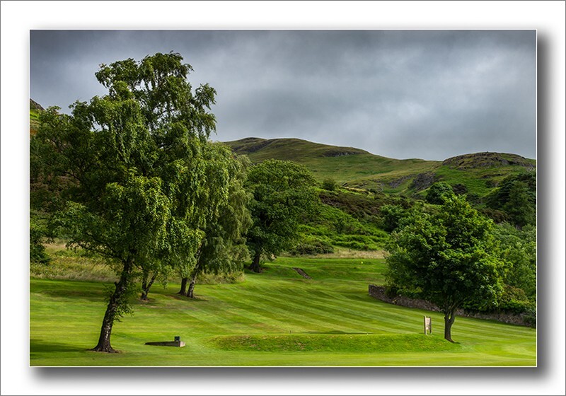 7th hole The Ashes, 93 yard par 3 - Alva Golf course