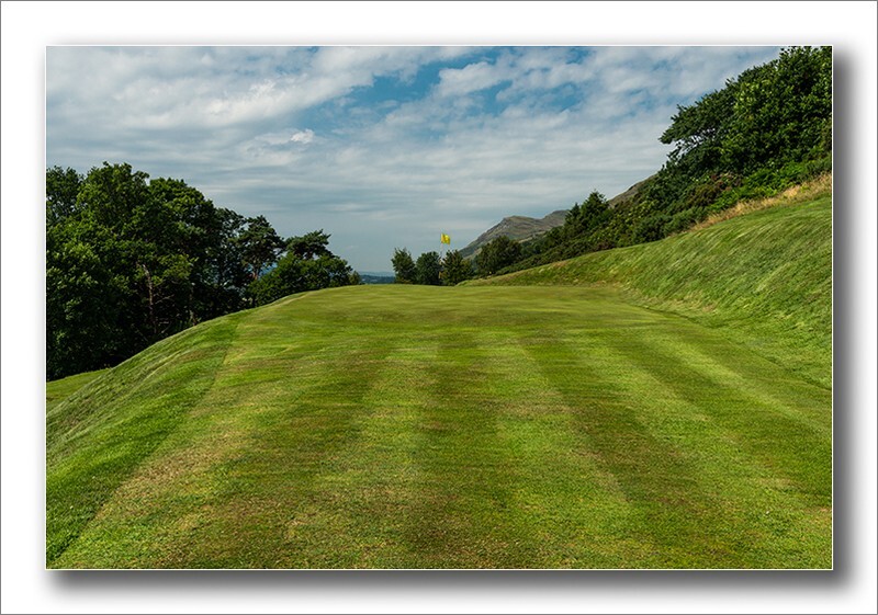 2nd green Spion Kop - Alva Golf course