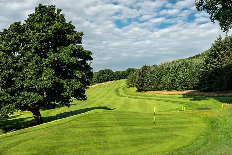 8th & 17th hole - Tillicoultry Golf Club