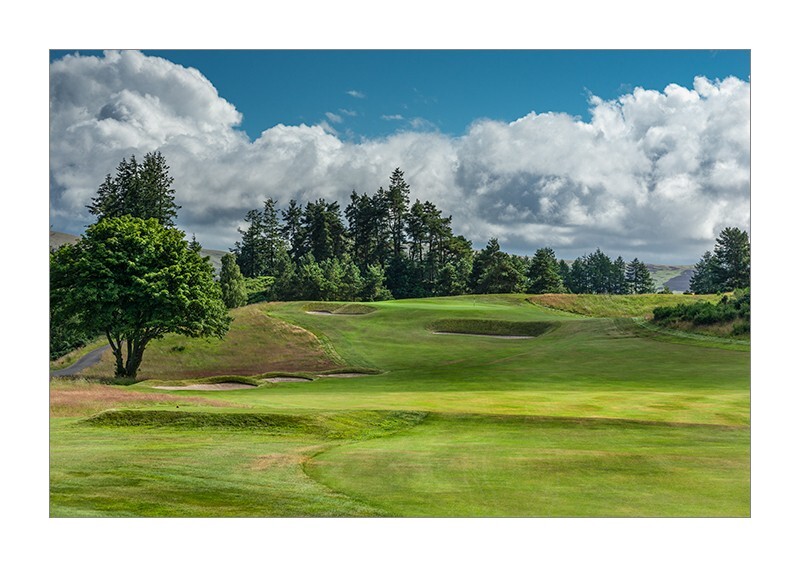 1st Hole Dun Whinny - Gleneagles Kings Course