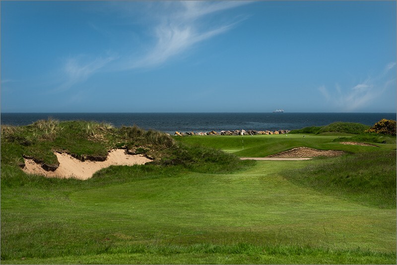 4th from the tee - Nairn Championship