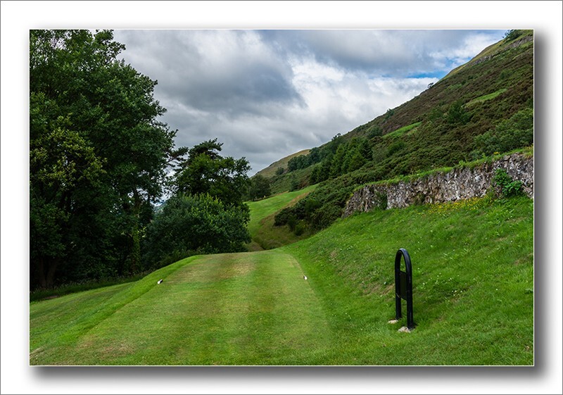 3rd hole - The Whins medal tee 171 hard par 3 - Alva Golf course