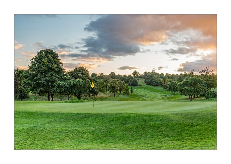 18th sunset - Stirling (Kings park) Golf course