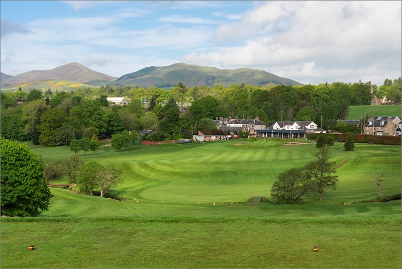 18th view 1 - Glencourse Golf Course