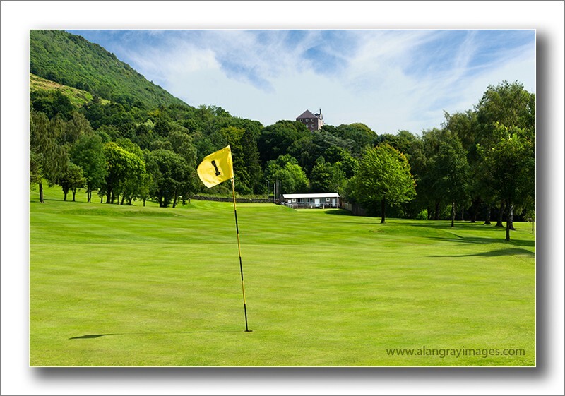 1st Darjeeling from green - Alva Golf course