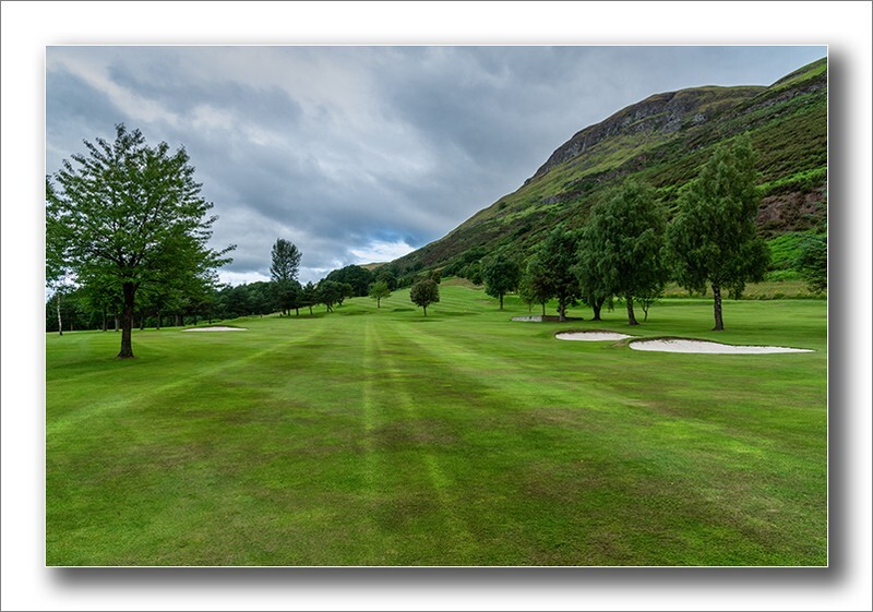 1st hole Darjeeling approach - Alva Golf course