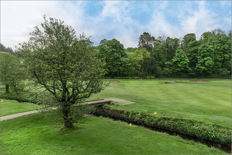 1st green approach - Glencourse Golf Course