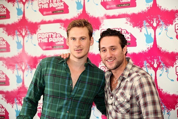 Lee Ryan and Anthony Costa by Kevin Petch - Music Photography - Backstage