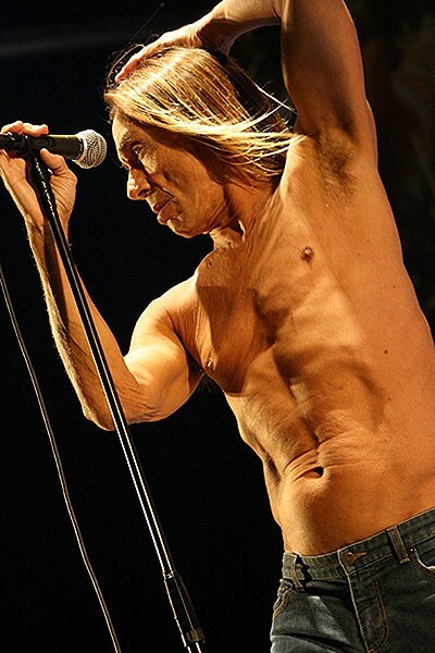 Iggy Pop by Kevin Petch - Music Photography - In Concert