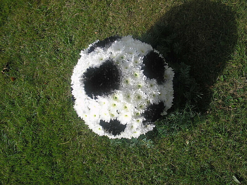 11- Football - Funeral and Remembrance Flowers