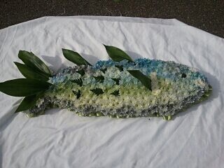 18 - Fish tribute - Funeral and Remembrance Flowers