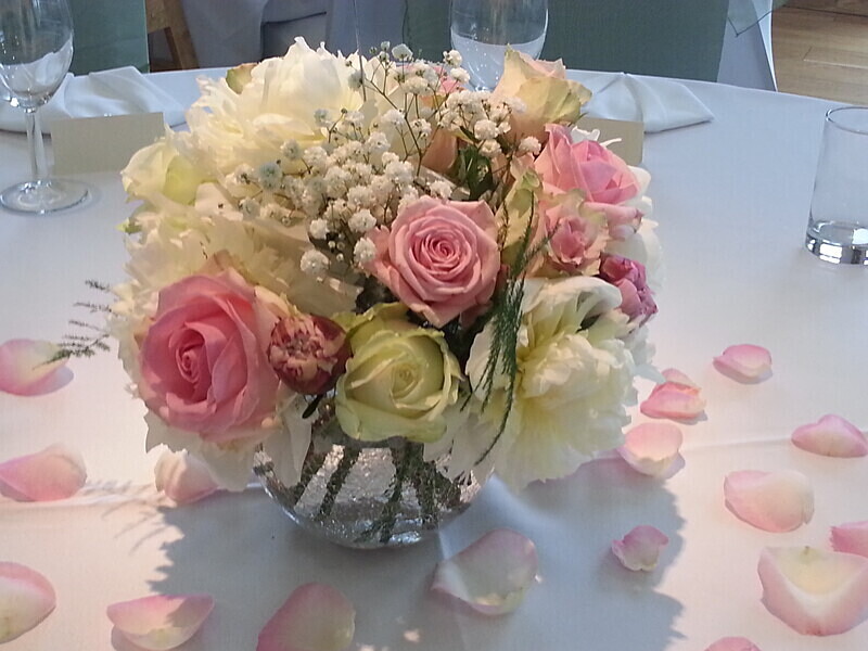 Gold fish event - 14 - Corporate and Event Flowers