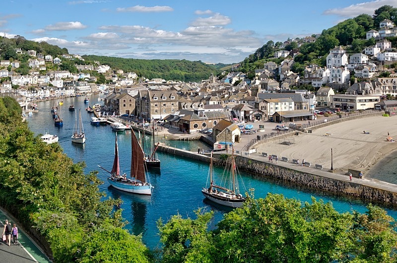 Luggers at Looe 2 - Photos of Looe