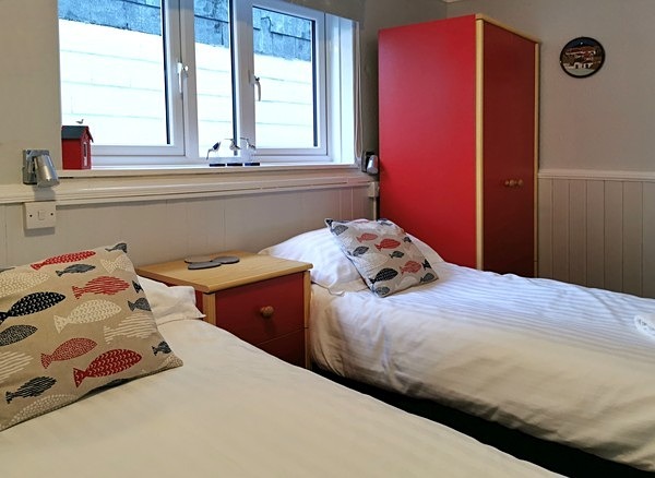 Twin Bedroom - More photos of Dolphins Holiday Let