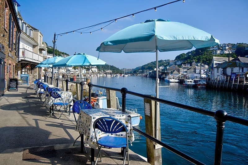 Beautiful view at The Sardine Factory cafe - Photos of Looe