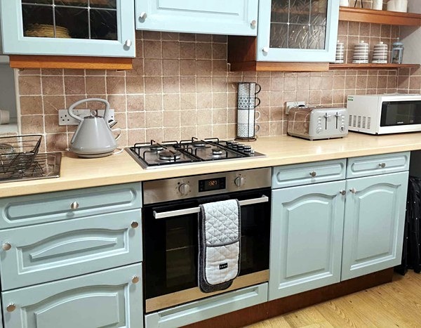 Kitchen area - More photos of Dolphins Holiday Let