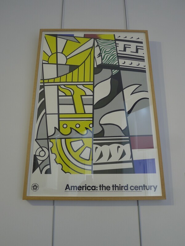 AMERICA: THE THIRD CENTURY: BICENTENNIAL POSTER - ADVERTISM