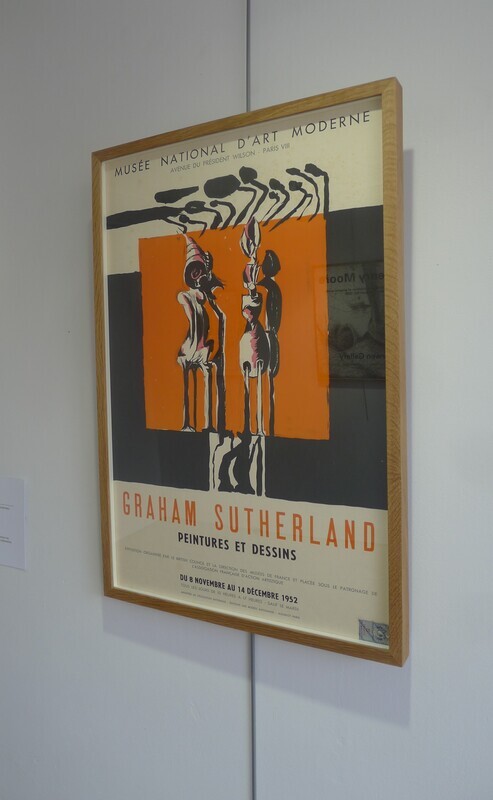 GRAHAM SUTHERLAND: PEINTURES ET DESSINS. MUSEE NATIONALE - ADVERTISM