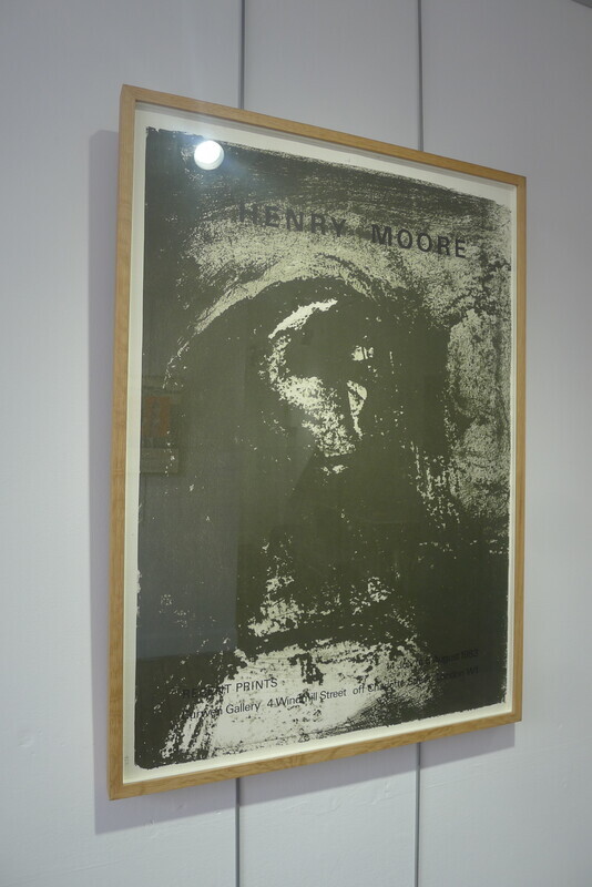 HENRY MOORE - CURWEN GALLERY - ADVERTISM