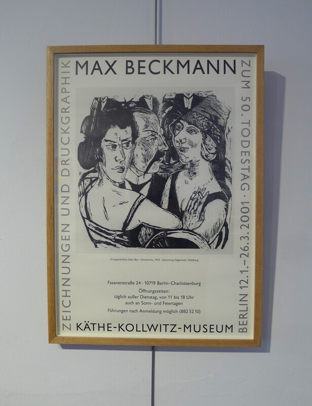 MAX BECKMANN - ZEICHNUNGEN UND DRUCKGRAPHIK - ADVERTISM
